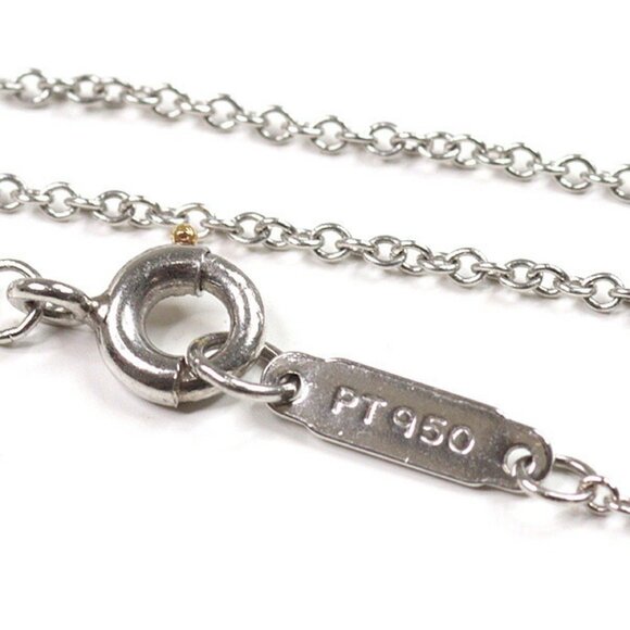 TIFFANY Silver Diamond Necklace - Picture 5 of 6